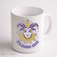 It's Mardi Gras Holiday Festival Coffee Mug thumb 1