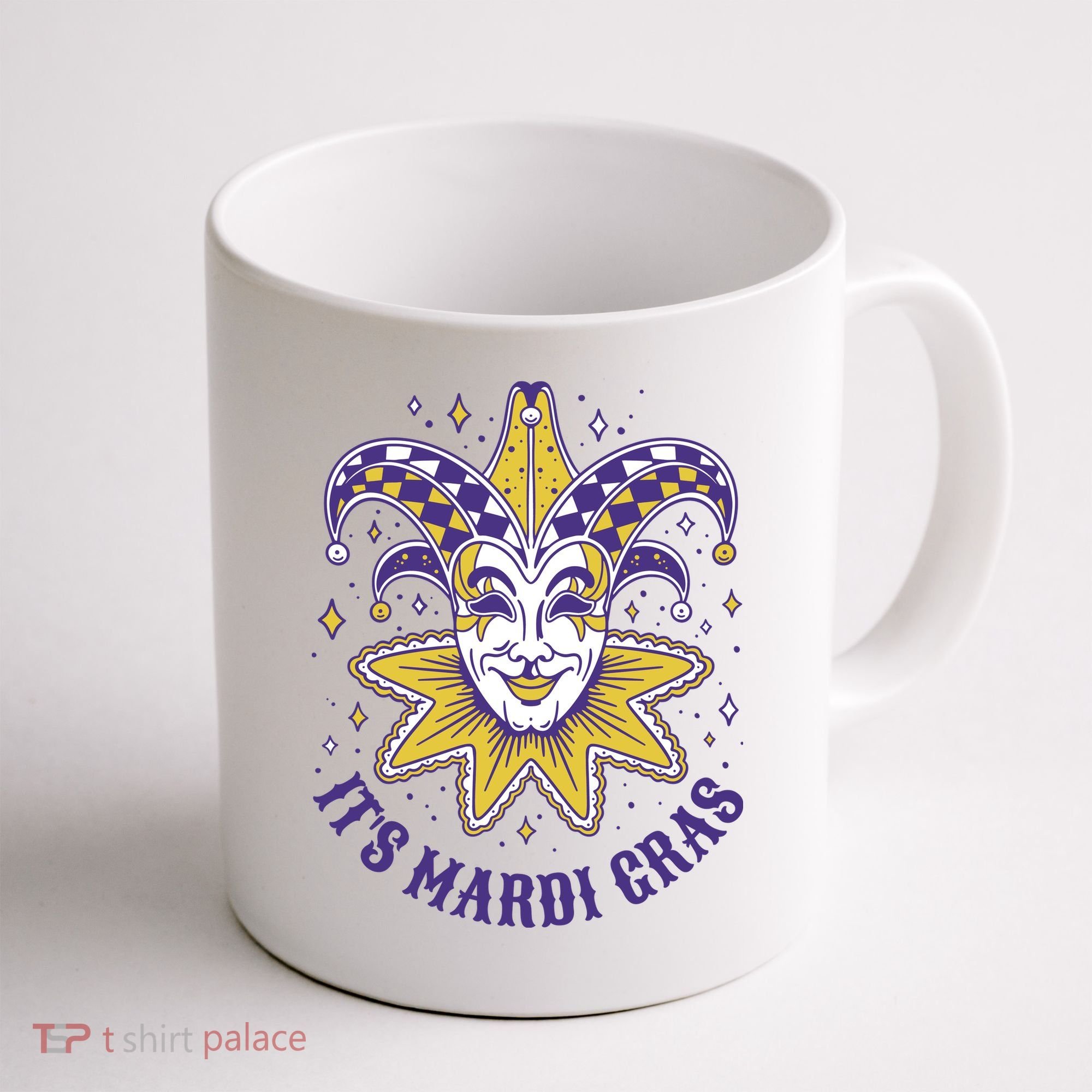 It's Mardi Gras Holiday Festival Coffee Mug