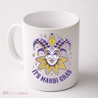 It's Mardi Gras Holiday Festival Coffee Mug thumb 0
