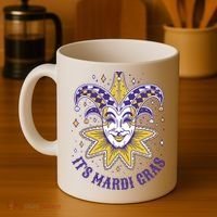 It's Mardi Gras Holiday Festival Coffee Mug thumb 4
