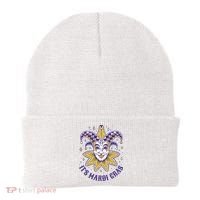 It's Mardi Gras Holiday Festival Beanie thumb 0