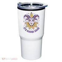 It's Mardi Gras Holiday Festival Tumbler thumb 0
