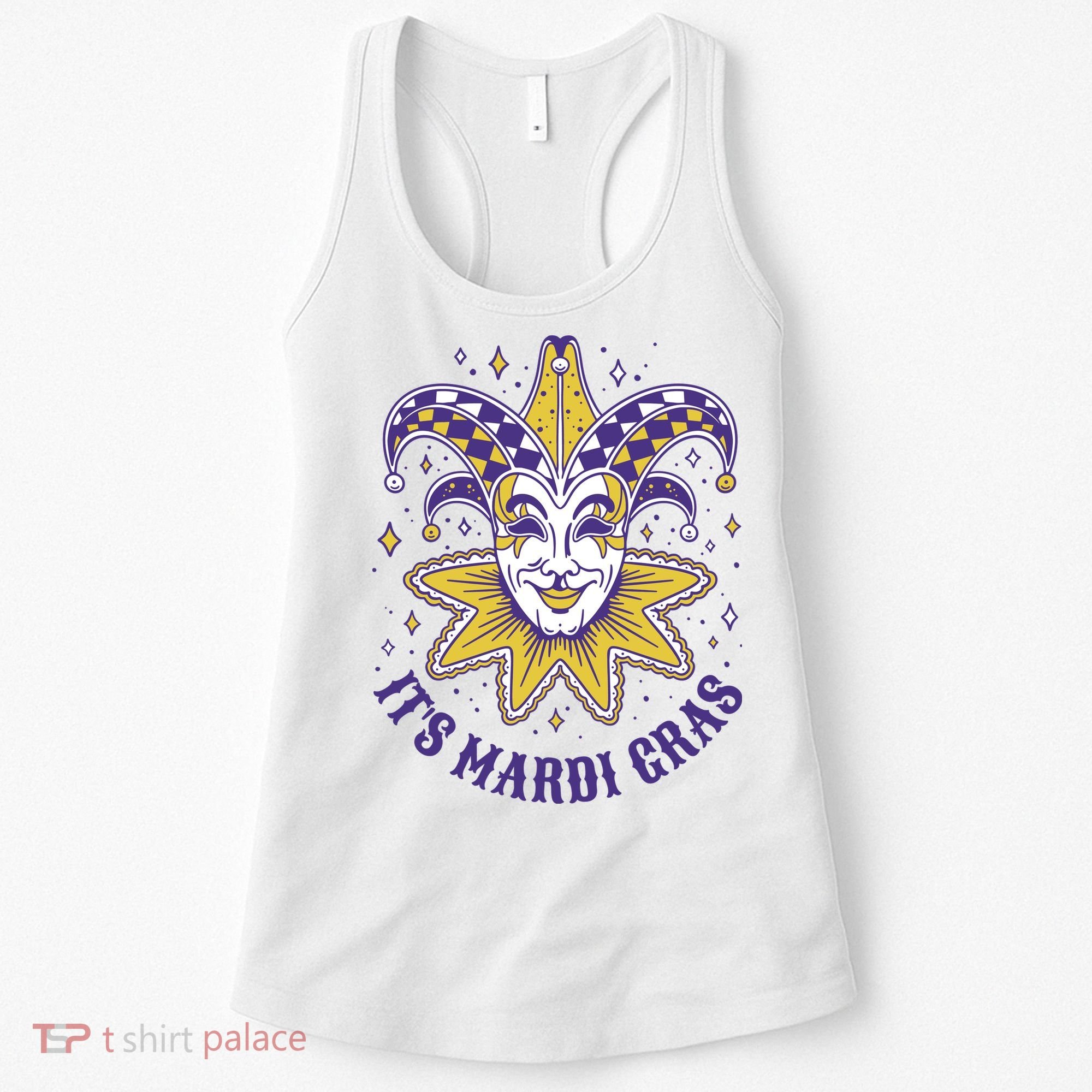 It's Mardi Gras Holiday Festival Women's Tank Top