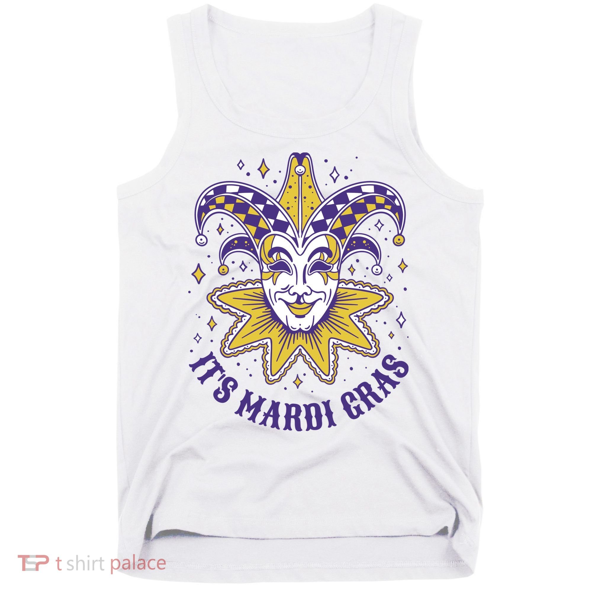 It's Mardi Gras Holiday Festival Tank Top