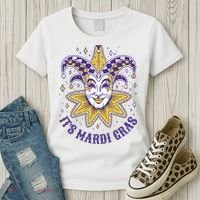 It's Mardi Gras Holiday Festival Women's T-Shirt thumb 3