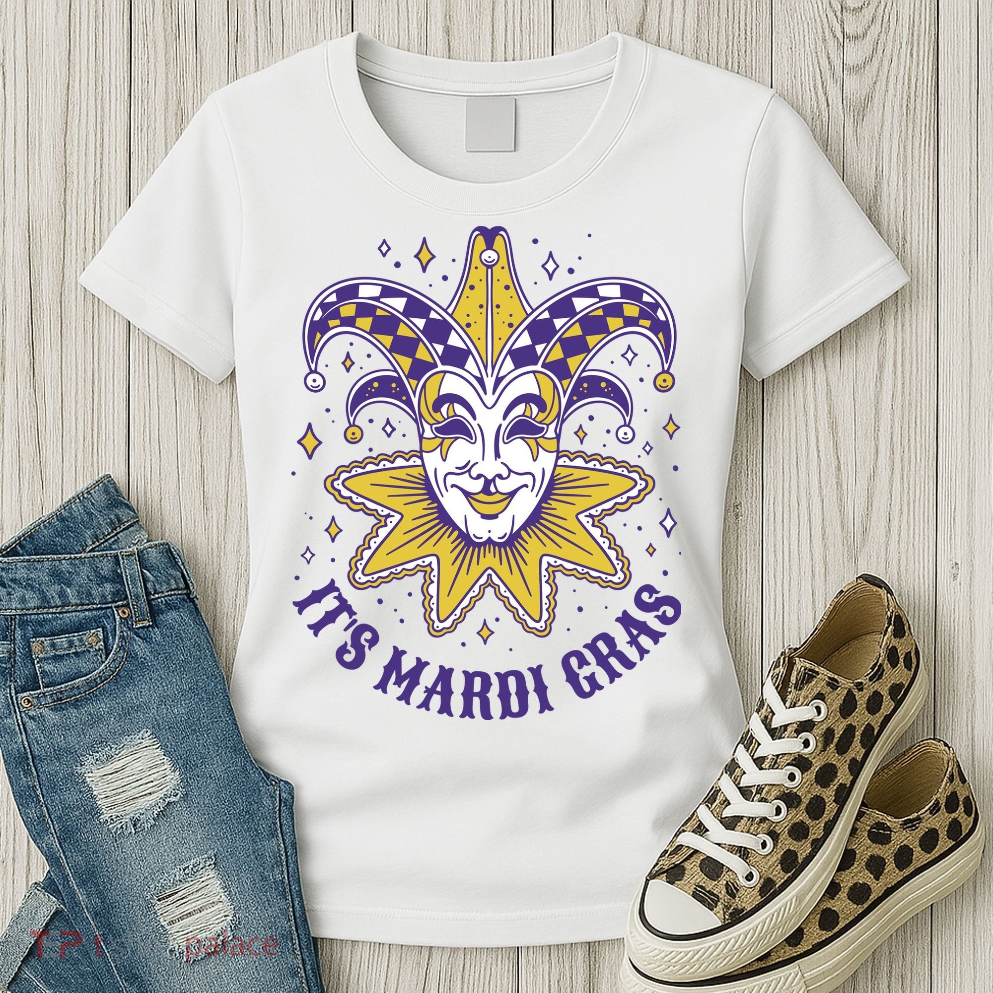 It's Mardi Gras Holiday Festival Women's T-Shirt