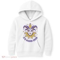 It's Mardi Gras Holiday Festival Kids Hoodie thumb 0