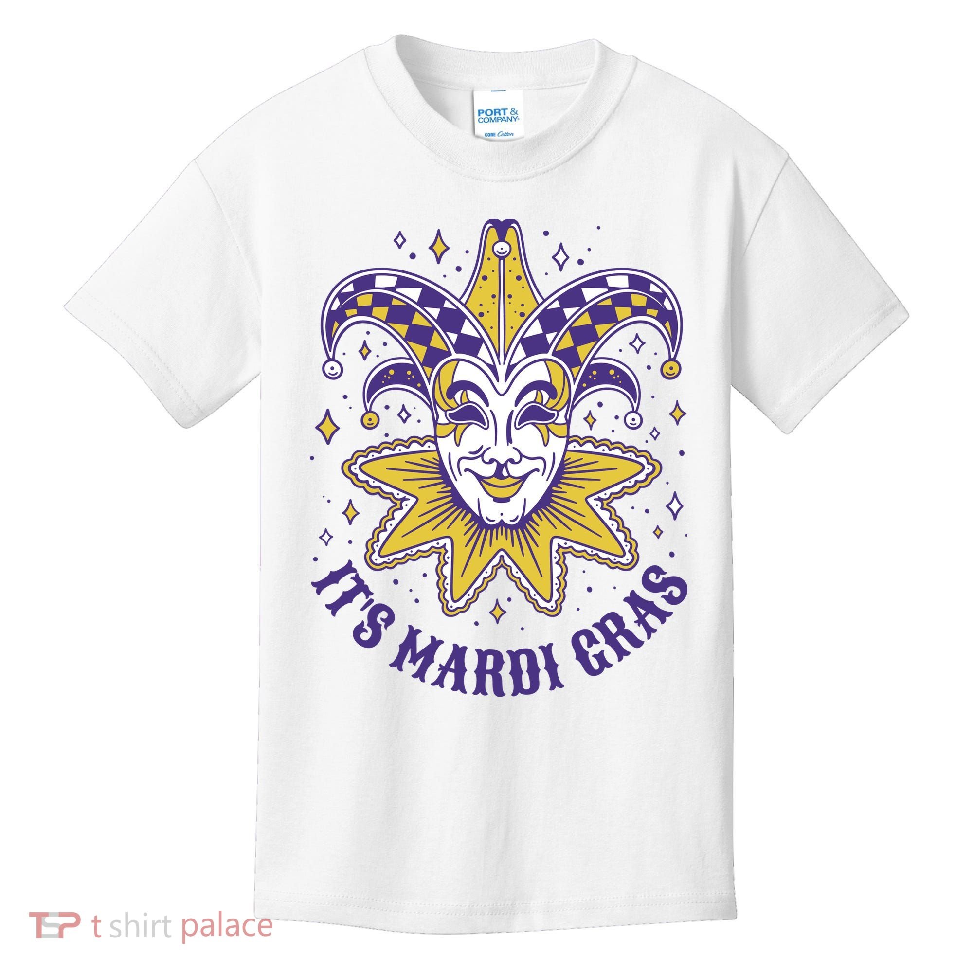 It's Mardi Gras Holiday Festival Kids T-Shirt