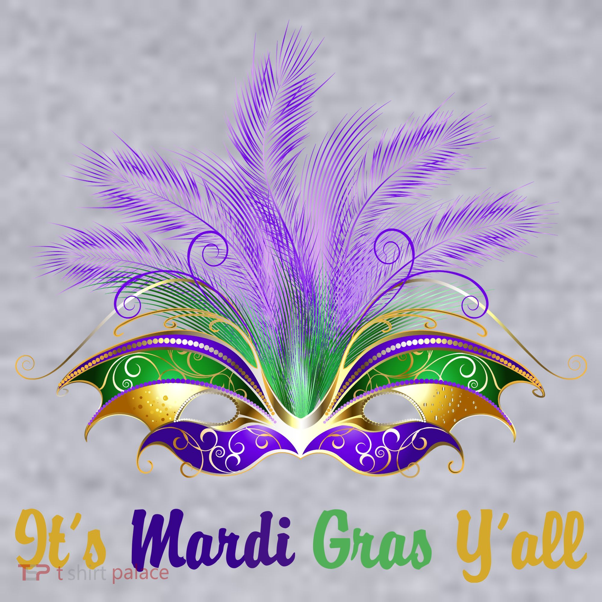 It's Mardi Gras Y'all Festive Party Women's Sweatshirt