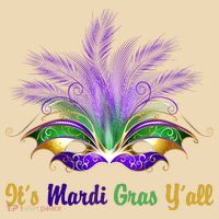 It's Mardi Gras Y'all Festive Party Tote Bag thumb 4