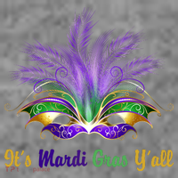 It's Mardi Gras Y'all Festive Party Toddler Hoodie thumb 2
