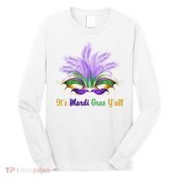 It's Mardi Gras Y'all Festive Party Long Sleeve Shirt thumb 0
