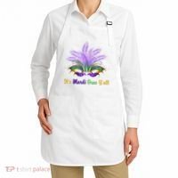 It's Mardi Gras Y'all Festive Party Apron thumb 2