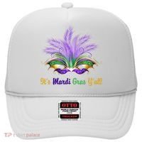 It's Mardi Gras Y'all Festive Party Hat thumb 0
