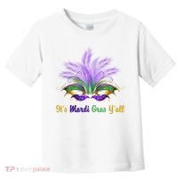 It's Mardi Gras Y'all Festive Party Toddler T-Shirt thumb 0