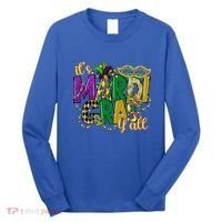 Its Mardi Gras Yall Mardi Gras Party Mask Costume Gift Long Sleeve Shirt thumb 0