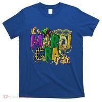 Its Mardi Gras Yall Mardi Gras Party Mask Costume Gift T-Shirt thumb 0