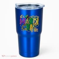 Its Mardi Gras Yall Mardi Gras Party Mask Costume Gift Tumbler thumb 0