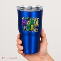 Its Mardi Gras Yall Mardi Gras Party Mask Costume Gift Tumbler thumb 2