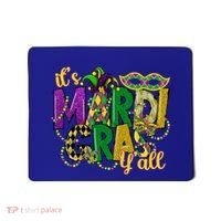 Its Mardi Gras Yall Mardi Gras Party Mask Costume Gift Mousepad thumb 0