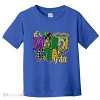 Its Mardi Gras Yall Mardi Gras Party Mask Costume Gift Toddler T-Shirt thumb 0