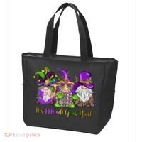 It's Mardi Gras Y'all Gnome Fat Tuesday Gift Fleur De Lis Tote Bag thumb 3