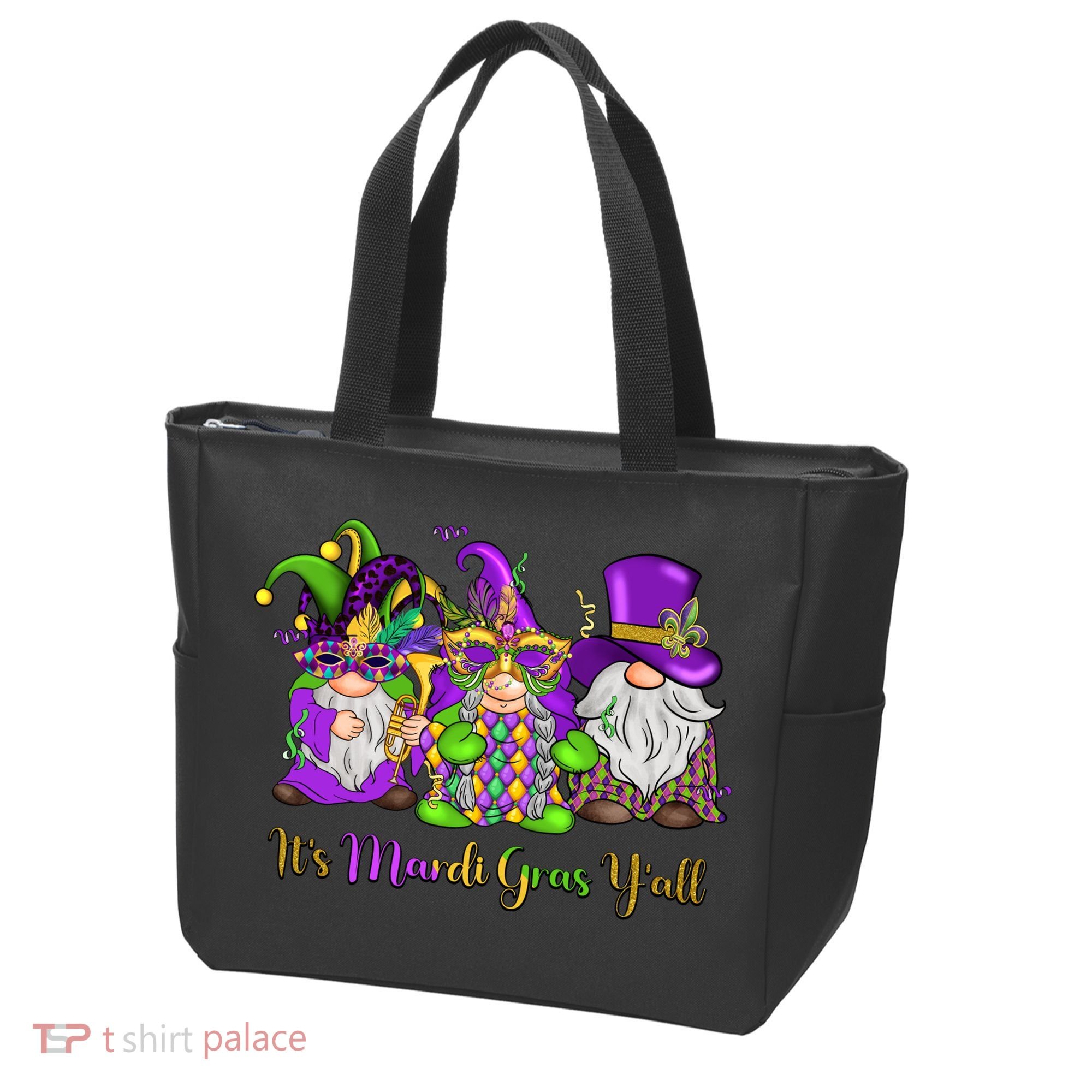 It's Mardi Gras Y'all Gnome Fat Tuesday Gift Fleur De Lis Tote Bag