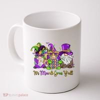 It's Mardi Gras Y'all Gnome Fat Tuesday Gift Fleur De Lis Coffee Mug thumb 0
