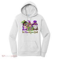 It's Mardi Gras Y'all Gnome Fat Tuesday Gift Fleur De Lis Women's Hoodie thumb 0
