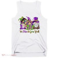 It's Mardi Gras Y'all Gnome Fat Tuesday Gift Fleur De Lis Tank Top thumb 0