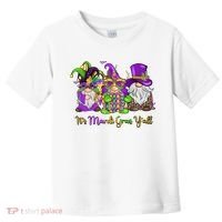 It's Mardi Gras Y'all Gnome Fat Tuesday Gift Fleur De Lis Toddler T-Shirt thumb 0