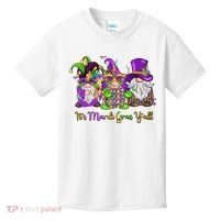 It's Mardi Gras Y'all Gnome Fat Tuesday Gift Fleur De Lis Kids T-Shirt thumb 0