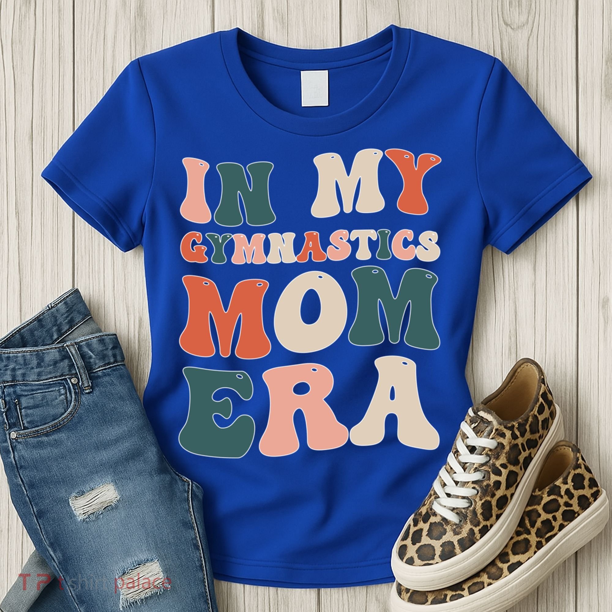 In My Gymnastics Mom Era Gift Women's T-Shirt