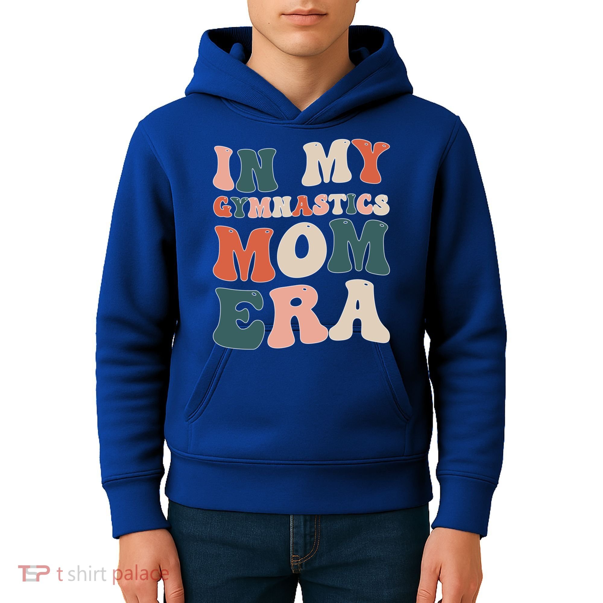 In My Gymnastics Mom Era Gift Kids Hoodie