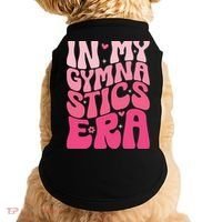 In My Gymnastics Era Groovy Gymnastics Birthday Cool Gift Doggie Tank thumb 0