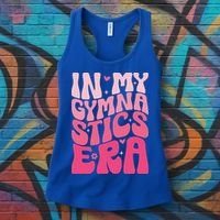 In My Gymnastics Era Groovy Gymnastics Birthday Cool Gift Women's Tank Top thumb 3