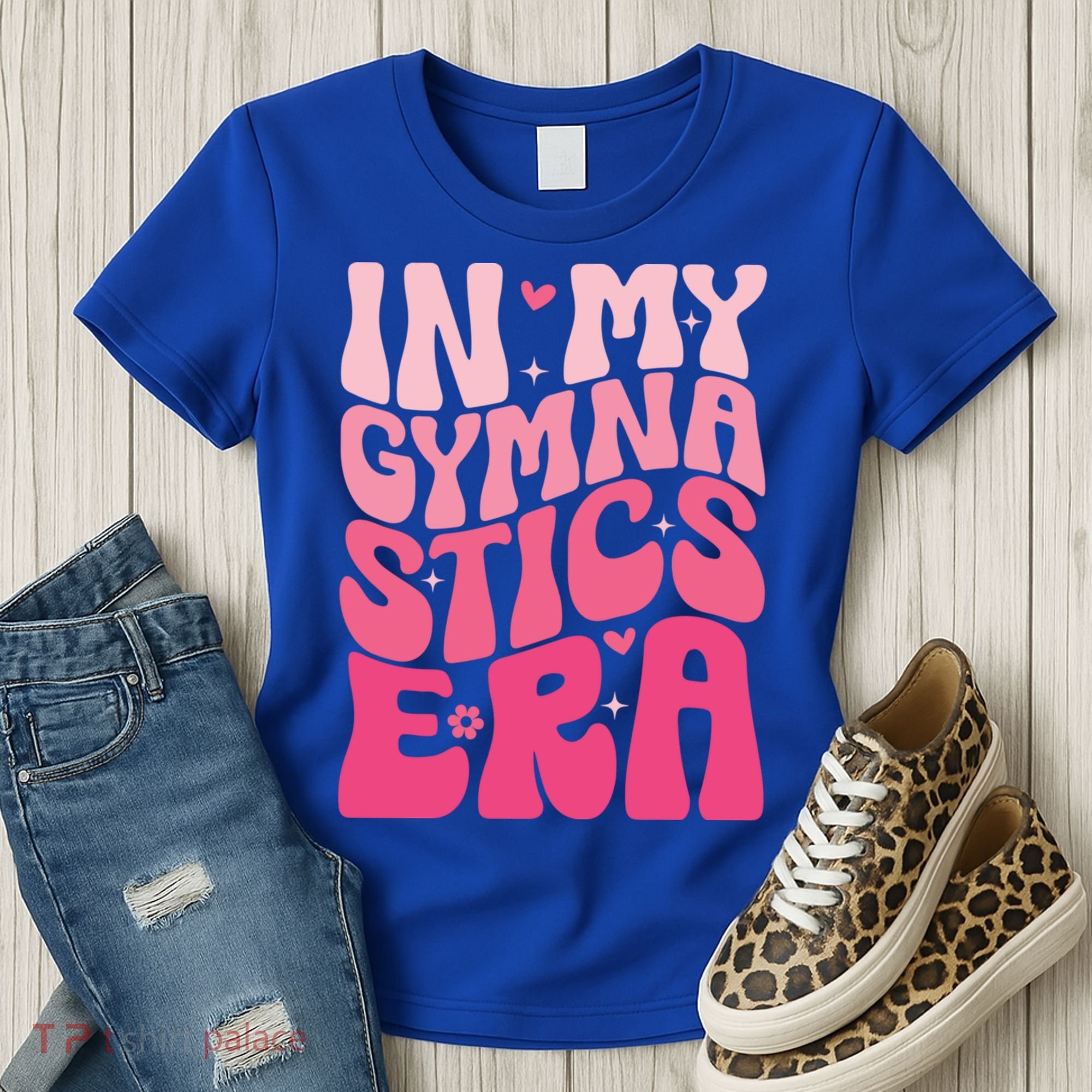 In My Gymnastics Era Groovy Gymnastics Birthday Cool Gift Women's T-Shirt