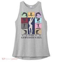 In My Gymnastics Era Gymnast Exercise Lovers Gymnastics Ladies PosiCharge Tri-Blend Wicking Tank thumb 0