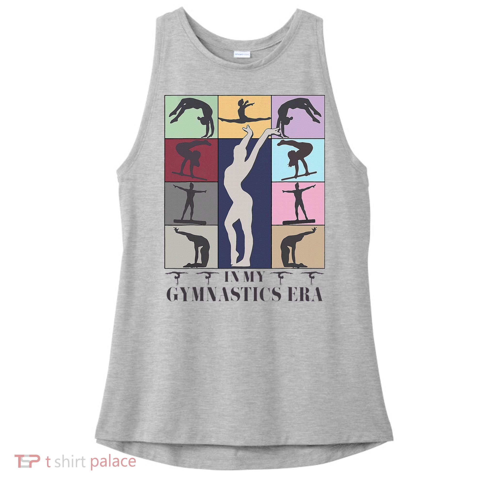 In My Gymnastics Era Gymnast Exercise Lovers Gymnastics Ladies PosiCharge Tri-Blend Wicking Tank