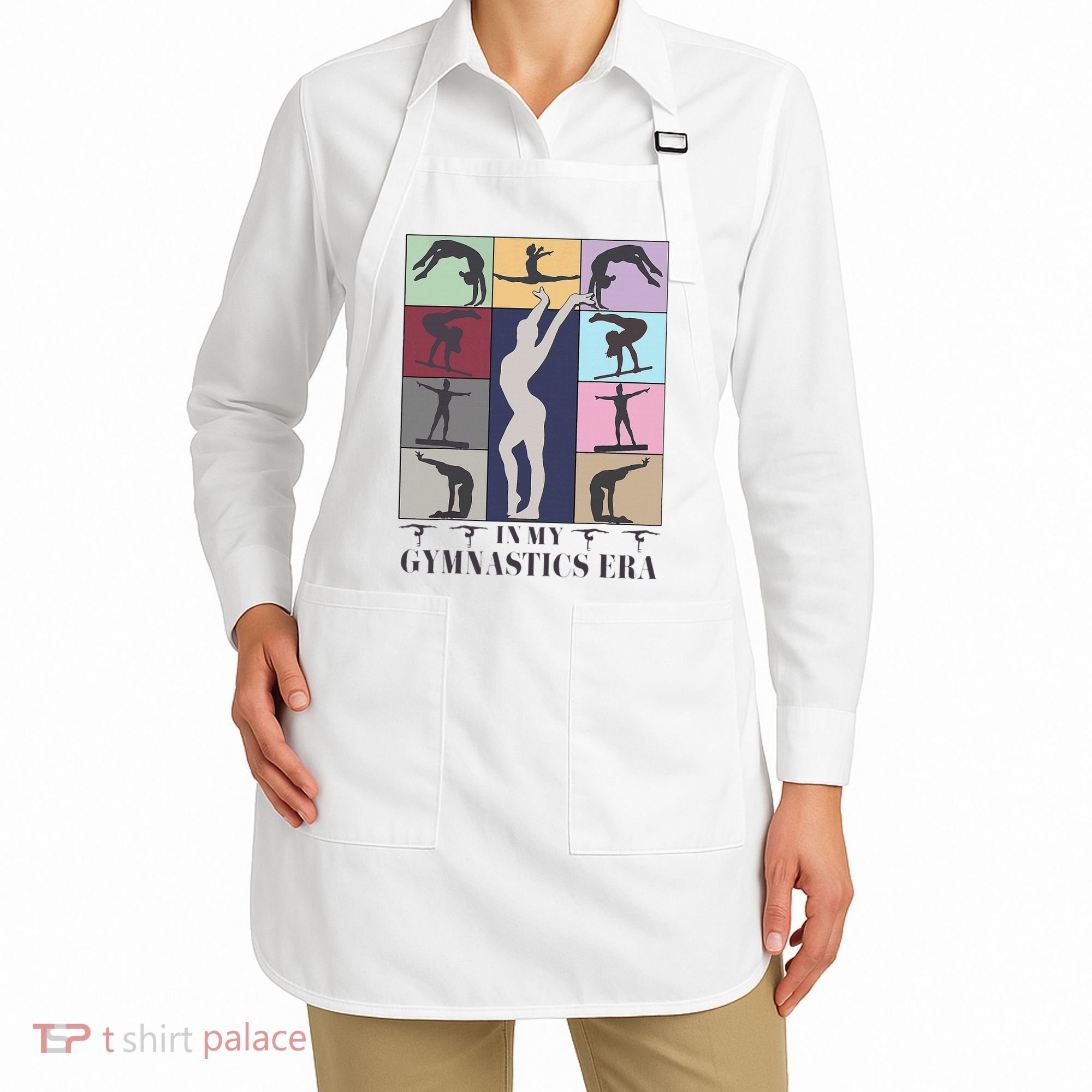In My Gymnastics Era Gymnast Exercise Lovers Gymnastics Apron
