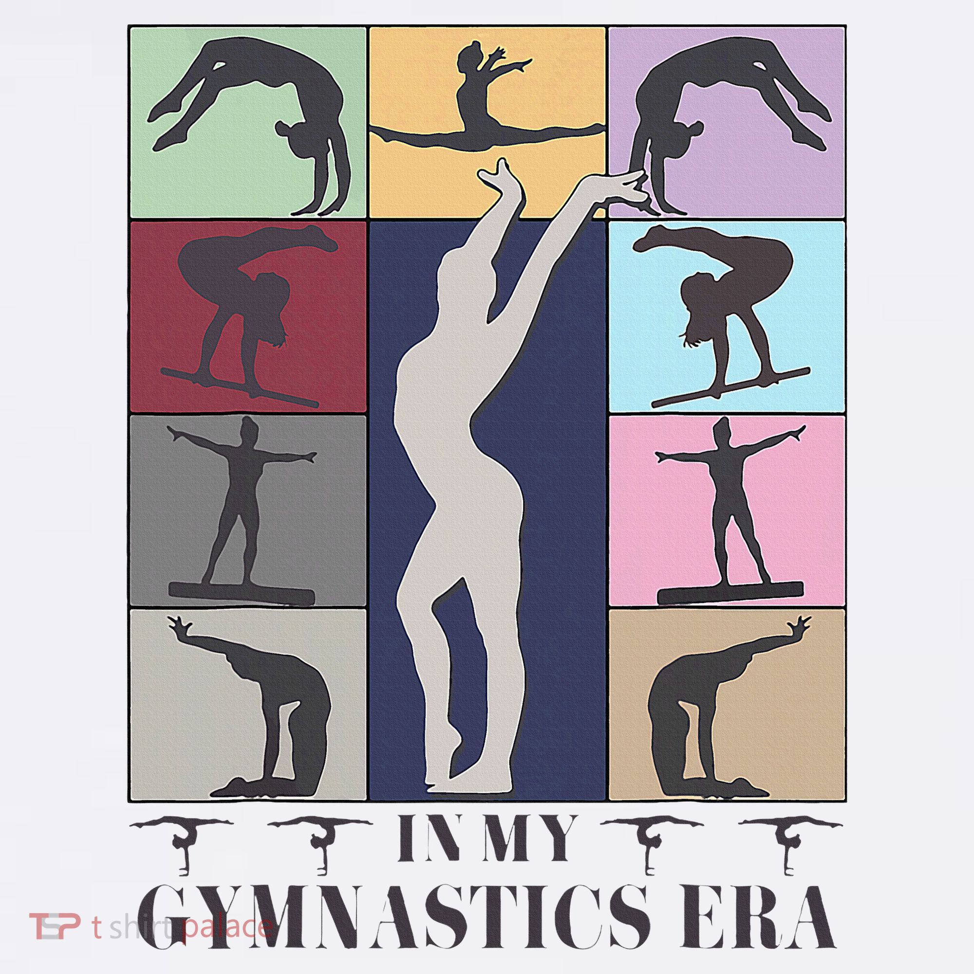 In My Gymnastics Era Gymnast Exercise Lovers Gymnastics T-Shirt