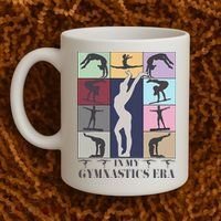 In My Gymnastics Era Gymnast Exercise Lovers Gymnastics Coffee Mug thumb 2