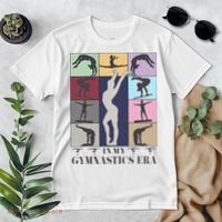 In My Gymnastics Era Gymnast Exercise Lovers Gymnastics Premium T-Shirt thumb 2