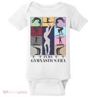 In My Gymnastics Era Gymnast Exercise Lovers Gymnastics Baby Bodysuit thumb 0