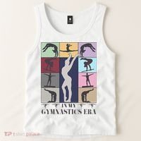In My Gymnastics Era Gymnast Exercise Lovers Gymnastics Tank Top thumb 2