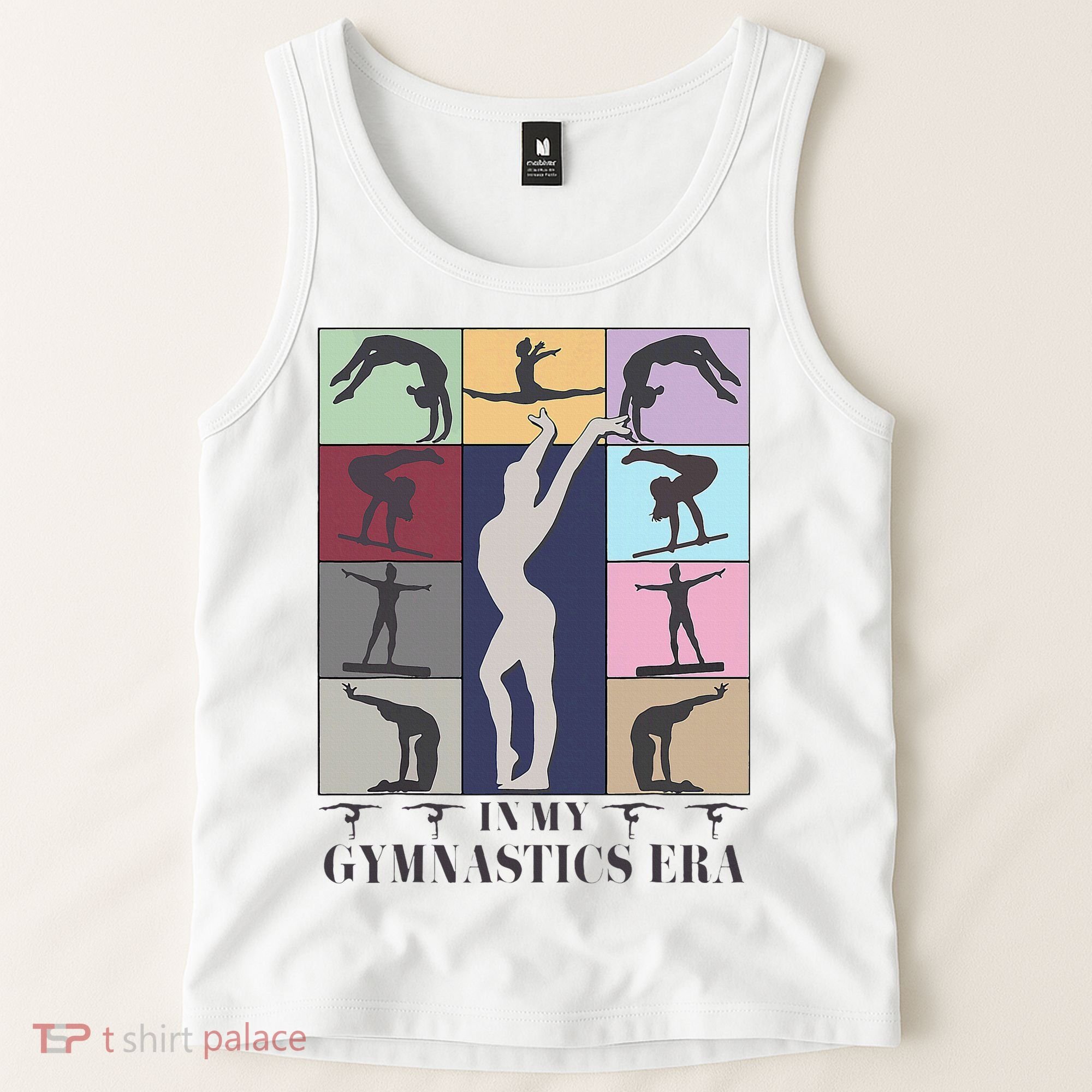 In My Gymnastics Era Gymnast Exercise Lovers Gymnastics Tank Top