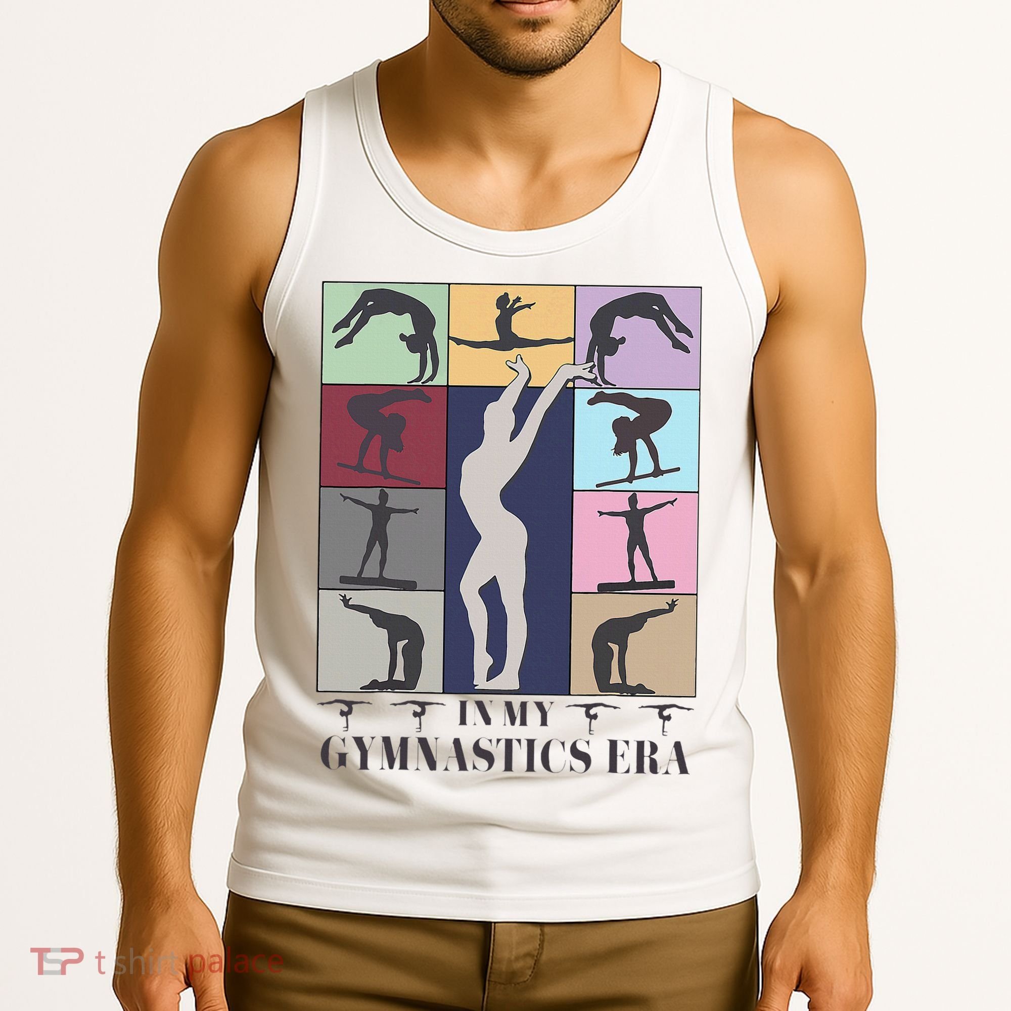 In My Gymnastics Era Gymnast Exercise Lovers Gymnastics Tank Top