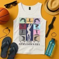 In My Gymnastics Era Gymnast Exercise Lovers Gymnastics Tank Top thumb 4