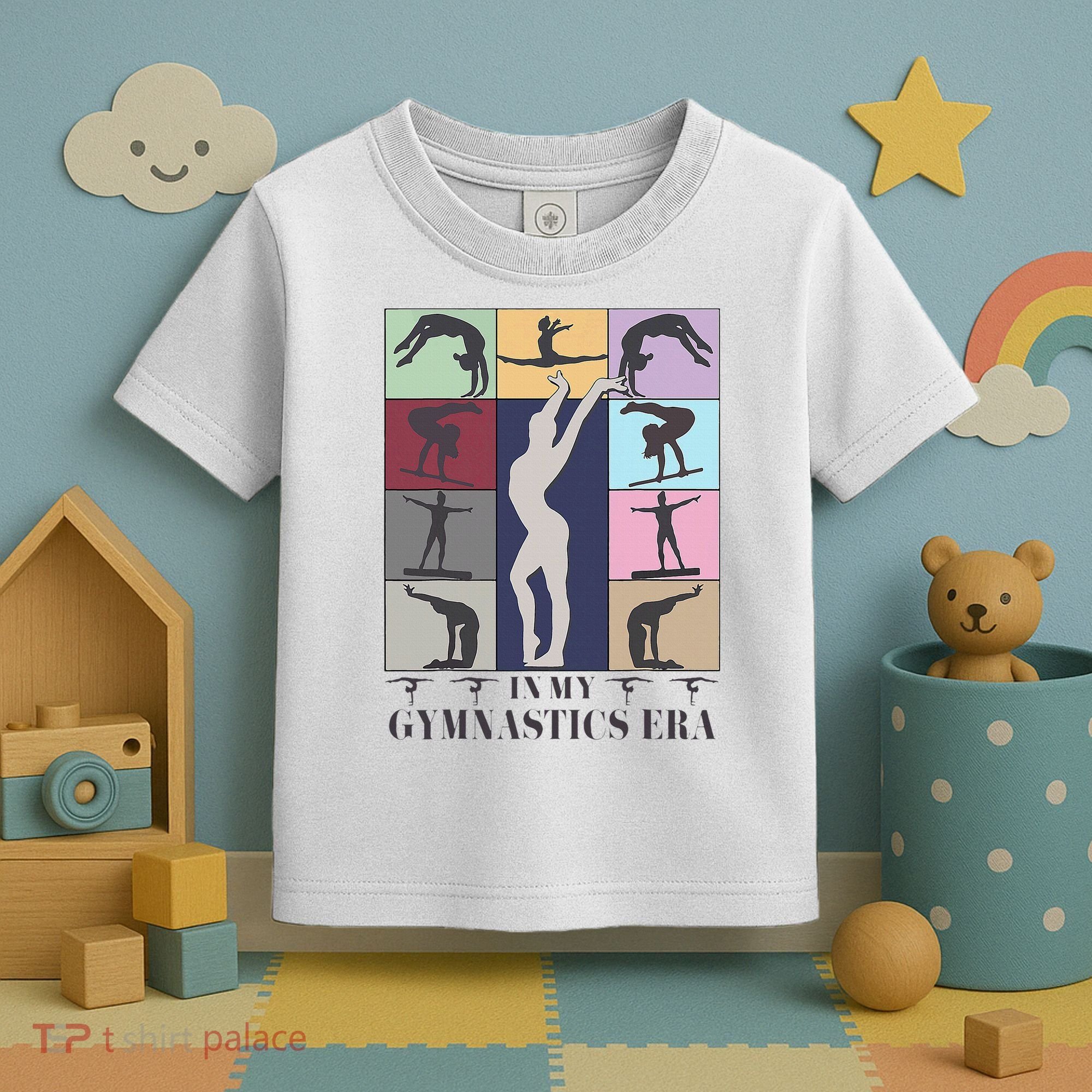 In My Gymnastics Era Gymnast Exercise Lovers Gymnastics Toddler T-Shirt
