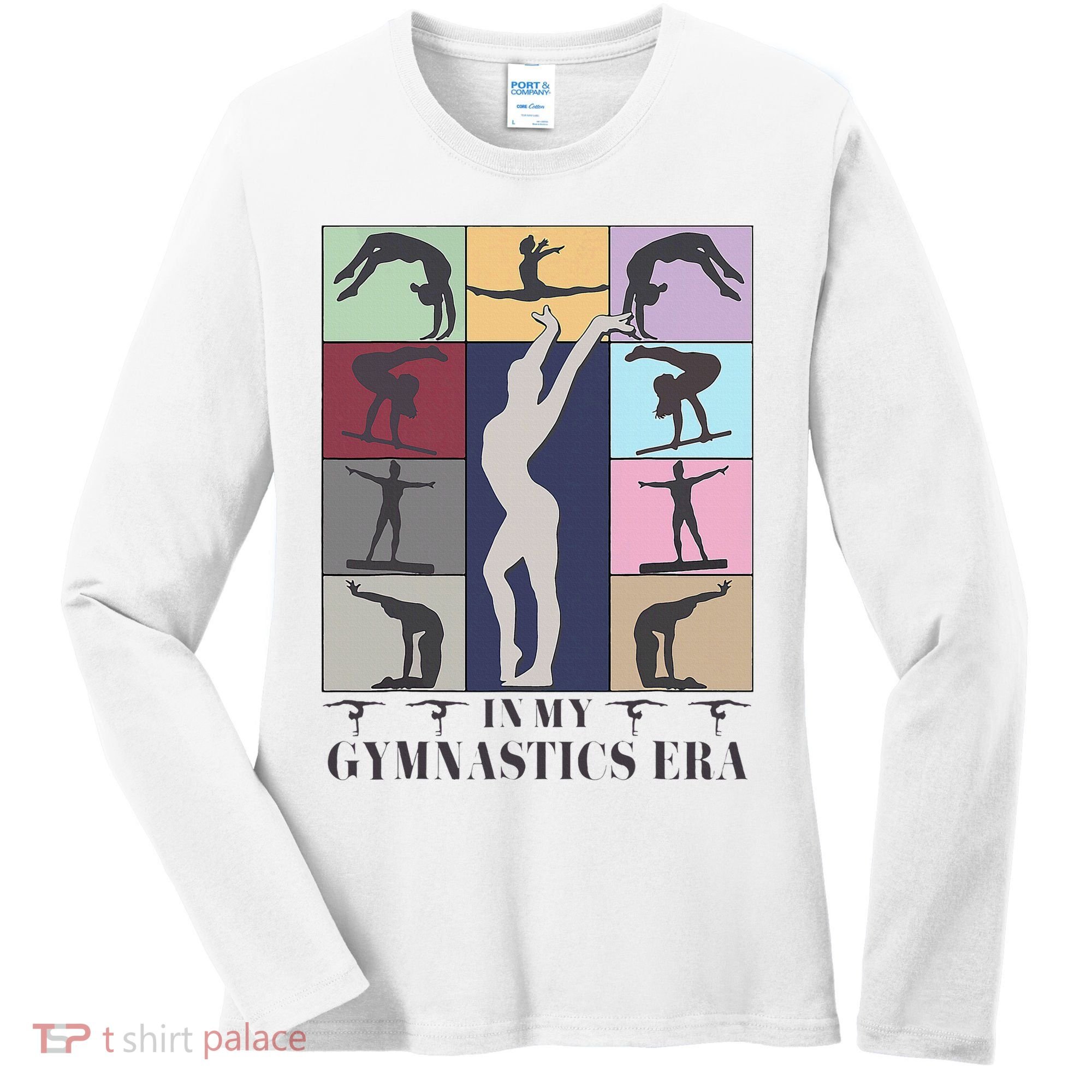 In My Gymnastics Era Gymnast Exercise Lovers Gymnastics Women's Long Sleeve Shirt